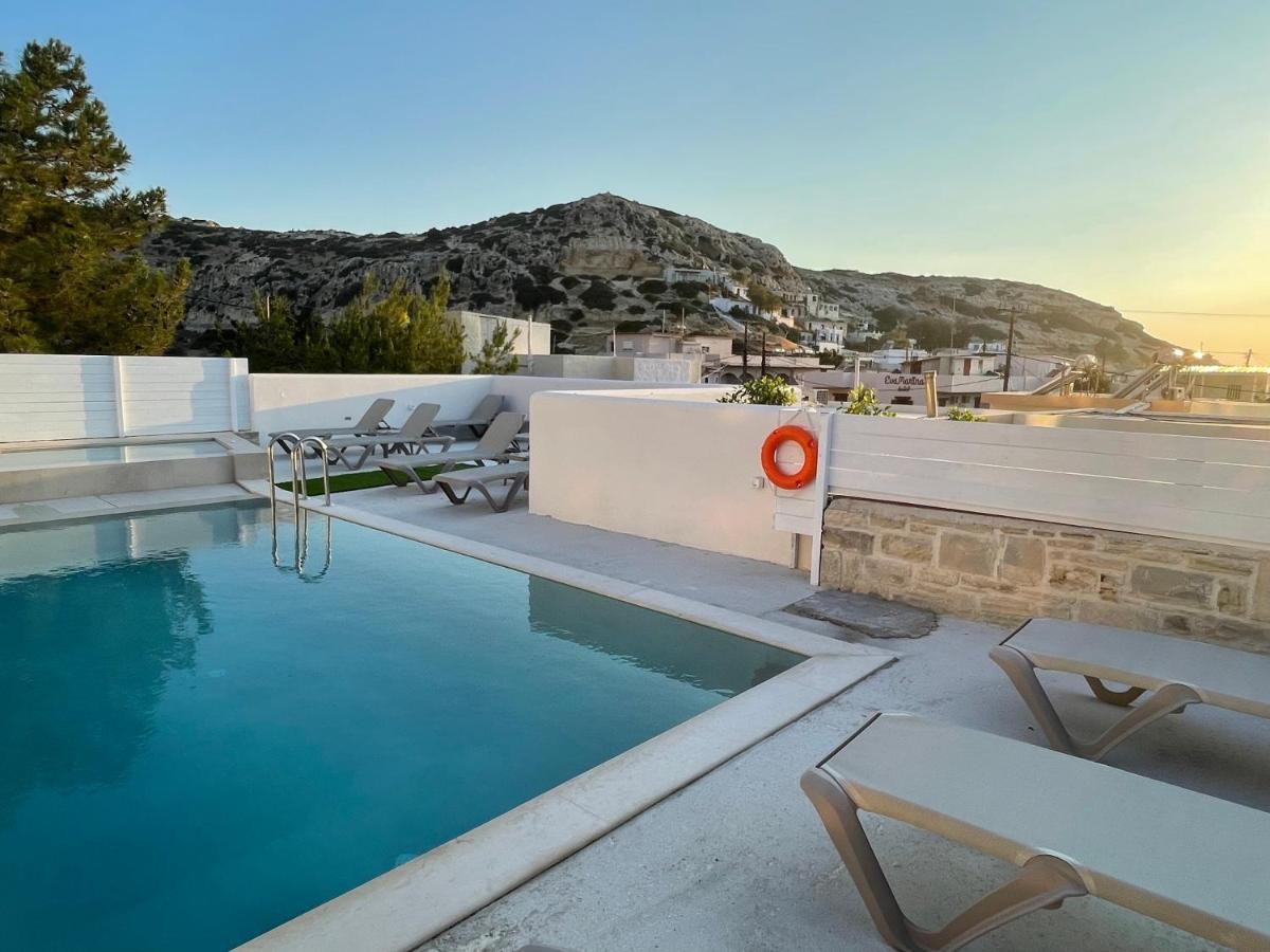 Antonios Hotel Apartments Matala Eksteriør bilde